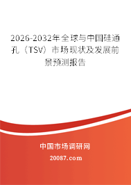 2026-2032年全球与中国硅通孔（TSV）市场现状及发展前景预测报告