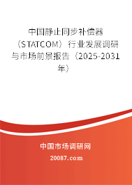 中国静止同步补偿器（STATCOM）行业发展调研与市场前景报告（2025-2031年）