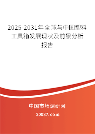 2025-2031年全球与中国塑料工具箱发展现状及前景分析报告