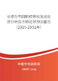 全球与中国颗粒橡胶发展现状分析及市场前景预测报告（2025-2031年）