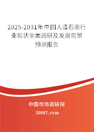 2025-2031年中国人造石墨行业现状全面调研及发展前景预测报告