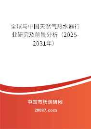 全球与中国天然气热水器行业研究及前景分析（2025-2031年）