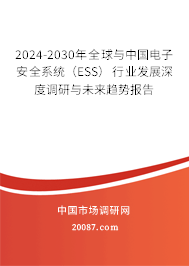 2024-2030年全球与中国电子安全系统（ESS）行业发展深度调研与未来趋势报告