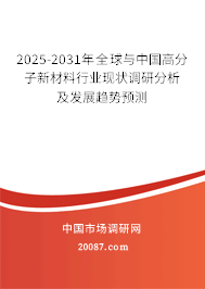 2025-2031年全球与中国高分子新材料行业现状调研分析及发展趋势预测