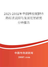 2025-2031年中国橡胶握把市场现状调研与发展前景趋势分析报告 2025-2031年中国橡胶握把市场现状调研与发展前景趋势分析报告