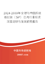 2024-2030年全球与中国系统级封装（SiP）芯片行业现状深度调研与发展趋势报告