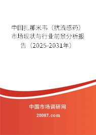 中国扎那米韦(抗流感药)市场现状与行业前景分析报告(2025-2031年) 中国扎那米韦(抗流感药)市场现状与行业前景分析报告(2025-2031年)