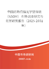 中国近场扫描光学显微镜（NSOM）市场调查研究与前景趋势报告（2025-2031年）