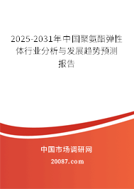 2025-2031年中国聚氨酯弹性体行业分析与发展趋势预测报告