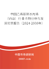 中国乙烯基降冰片烯（VNB）行业市场分析与发展前景报告（2024-2030年）