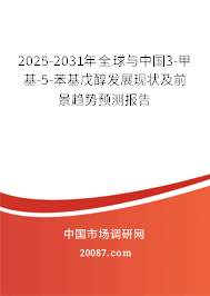 2025-2031年全球与中国3-甲基-5-苯基戊醇发展现状及前景趋势预测报告 2025-2031年全球与中国3-甲基-5-苯基戊醇发展现状及前景趋势预测报告