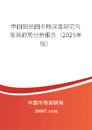 中国钢纸圆市场深度研究与发展趋势分析报告（2025年版）
