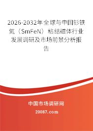 2026-2032年全球与中国钐铁氮（SmFeN）粘结磁体行业发展调研及市场前景分析报告