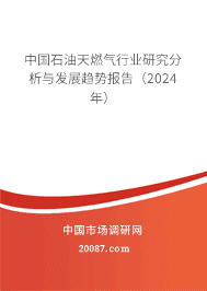中国石油天燃气行业研究分析与发展趋势报告(2023年) 中国石油天燃气行业研究分析与发展趋势报告(2023年)