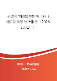 全球与中国磷酸哌嗪片行业调研及前景分析报告（2025-2031年）