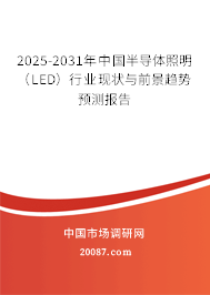 2025-2031年中国半导体照明（LED）行业现状与前景趋势预测报告