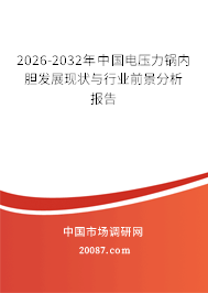 2026-2032年中国电压力锅内胆发展现状与行业前景分析报告