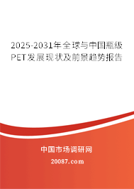 2025-2031年全球与中国瓶级PET发展现状及前景趋势报告