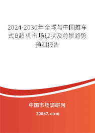 2024-2030年全球与中国推车式B超机市场现状及前景趋势预测报告