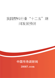 我国塑料行业“十二五”期间发展预测
