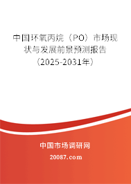 中国环氧丙烷（PO）市场现状与发展前景预测报告（2025-2031年）
