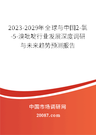 2023-2029年全球与中国2-氯-5-溴吡啶行业发展深度调研与未来趋势预测报告 2023-2029年全球与中国2-氯-5-溴吡啶行业发展深度调研与未来趋势预测报告