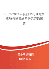 2009-2012����ý����ҵ���������Ͷ��ս���о���ѯ����