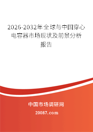 2026-2032年全球与中国穿心电容器市场现状及前景分析报告 2026-2032年全球与中国穿心电容器市场现状及前景分析报告