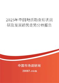 2025年中国地质勘查现状调研及发展趋势走势分析报告
