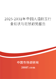 2025-2031年中国人造刚玉行业现状与前景趋势报告 2025-2031年中国人造刚玉行业现状与前景趋势报告