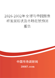 2026-2032年全球与中国摄像杆发展现状及市场前景预测报告