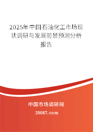 2025年中国石油化工市场现状调研与发展前景预测分析报告