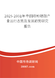 2025-2031年中国碳粉硒鼓产业运行态势及发展趋势研究报告