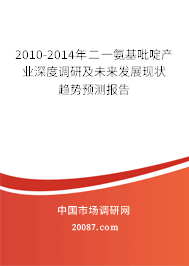 2010-2014年二一氨基吡啶产业深度调研及未来发展现状趋势预测报告