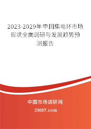 2023-2029年中国集电环市场现状全面调研与发展趋势预测报告
