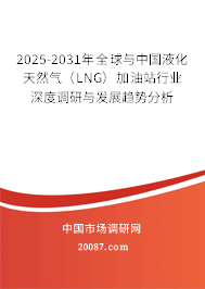 2025-2031年全球与中国液化天然气（LNG）加油站行业深度调研与发展趋势分析