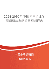 2023-2029年中国易宁行业发展调研与市场前景预测报告 2023-2029年中国易宁行业发展调研与市场前景预测报告