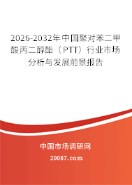 2026-2032年中国聚对苯二甲酸丙二醇酯（PTT）行业市场分析与发展前景报告