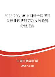 2025-2031年中国组合按钮开关行业现状研究及发展趋势分析报告