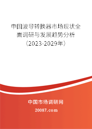 中国波导转换器市场现状全面调研与发展趋势分析（2023-2029年）