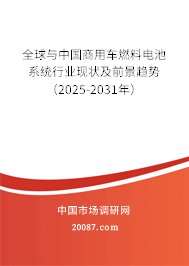 全球与中国商用车燃料电池系统行业现状及前景趋势（2025-2031年）