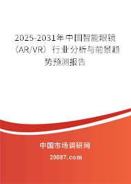 2025-2031年中国智能眼镜（AR/VR）行业分析与前景趋势预测报告
