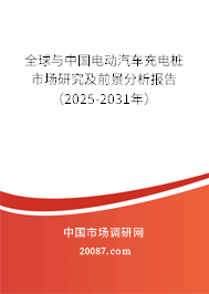 全球与中国电动汽车充电桩市场研究及前景分析报告（2025-2031年）