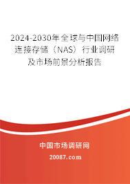 2024-2030年全球与中国网络连接存储（NAS）行业调研及市场前景分析报告
