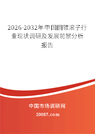 2026-2032年中国圆锥滚子行业现状调研及发展前景分析报告 2026-2032年中国圆锥滚子行业现状调研及发展前景分析报告
