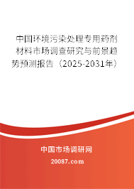 中国环境污染处理专用药剂材料市场调查研究与前景趋势预测报告（2025-2031年）