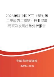 2025年版中国PTT(聚对苯二甲酸丙二醇酯)行业深度调研及发展趋势分析报告 2025年版中国PTT(聚对苯二甲酸丙二醇酯)行业深度调研及发展趋势分析报告