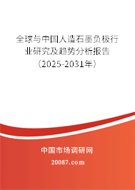 全球与中国人造石墨负极行业研究及趋势分析报告（2025-2031年）