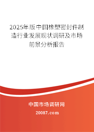 2025年版中国橡塑密封件制造行业发展现状调研及市场前景分析报告