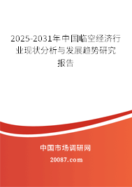2025-2031年中国临空经济行业现状分析与发展趋势研究报告 2025-2031年中国临空经济行业现状分析与发展趋势研究报告